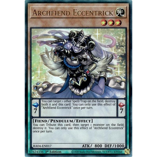 Image for Archfiend Eccentrick (PUR) (RA04-EN017) - YuGiOh