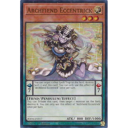 Image for Archfiend Eccentrick (UR) (RA04-EN017) - YuGiOh