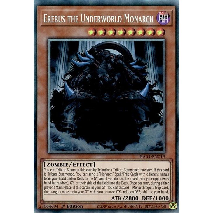 Image for Erebus the Underworld Monarch (PCR) (RA04-EN019) - YuGiOh