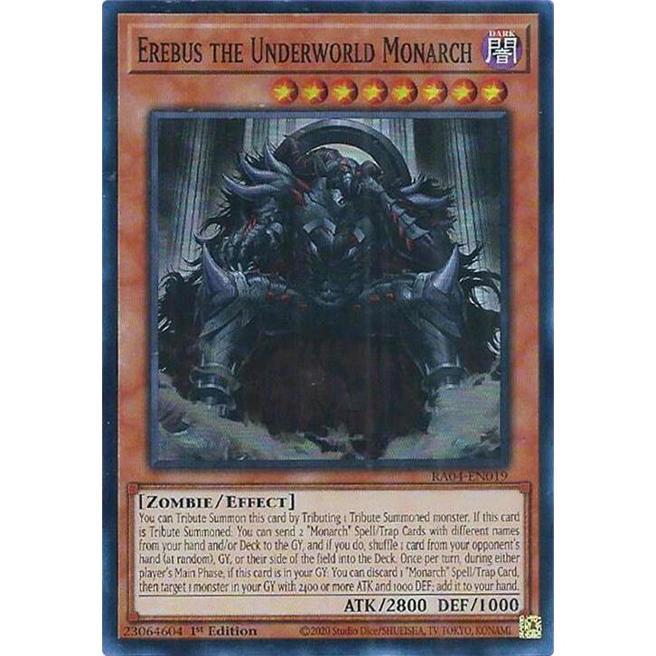 Image for Erebus the Underworld Monarch (RA04-EN019) - YuGiOh