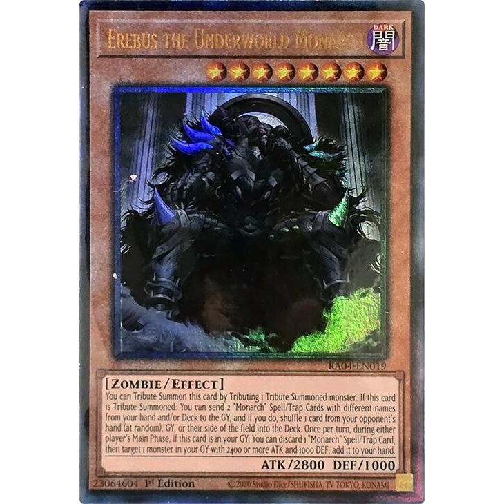 Image for Erebus the Underworld Monarch (PUR) (RA04-EN019) - YuGiOh