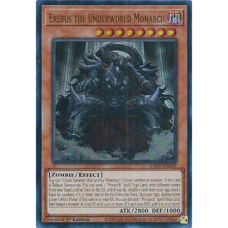 Image for Erebus the Underworld Monarch (UR) (RA04-EN019) - YuGiOh