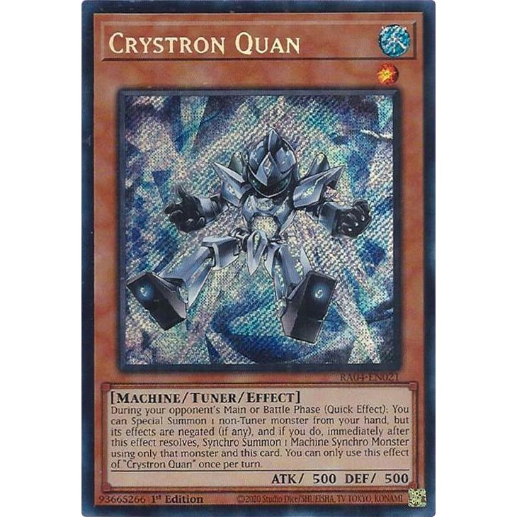 Image for Crystron Quan (Secret Rare) (RA04-EN021) - YuGiOh