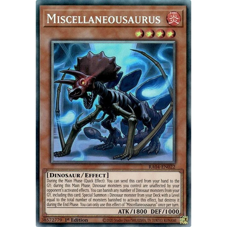 Image for Miscellaneousaurus (PCR) (RA04-EN022) - YuGiOh