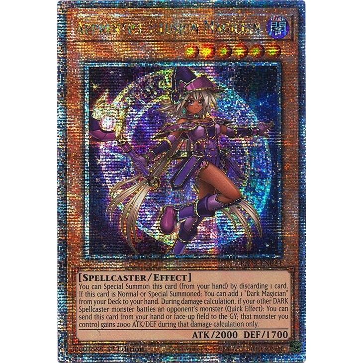 Image for Apprentice Illusion Magician (Quarter Century Secret Rare) (RA04-EN023) - YuGiOh