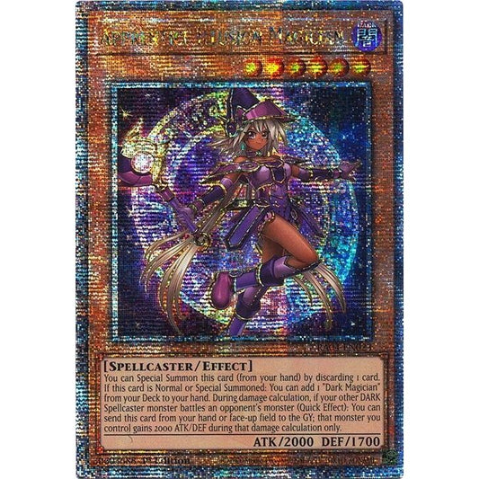 Image for Apprentice Illusion Magician (Quarter Century Secret Rare) (RA04-EN023) - YuGiOh
