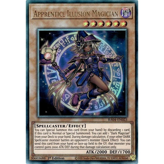 Image for Apprentice Illusion Magician (PUR) (RA04-EN023) - YuGiOh