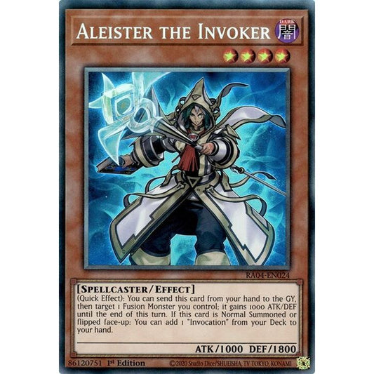 Image for Aleister the Invoker (Alternate Art) (PCR) (RA04-EN024) - YuGiOh