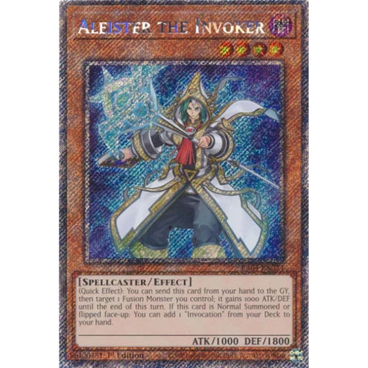 Image for Aleister the Invoker (Alternate Art) (Platinum Secret Rare) (RA04-EN024) - YuGiOh