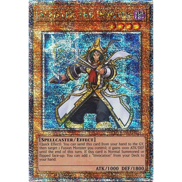 Image for Aleister the Invoker (Alternate Art) (Quarter Century Secret Rare) (RA04-EN024) - YuGiOh