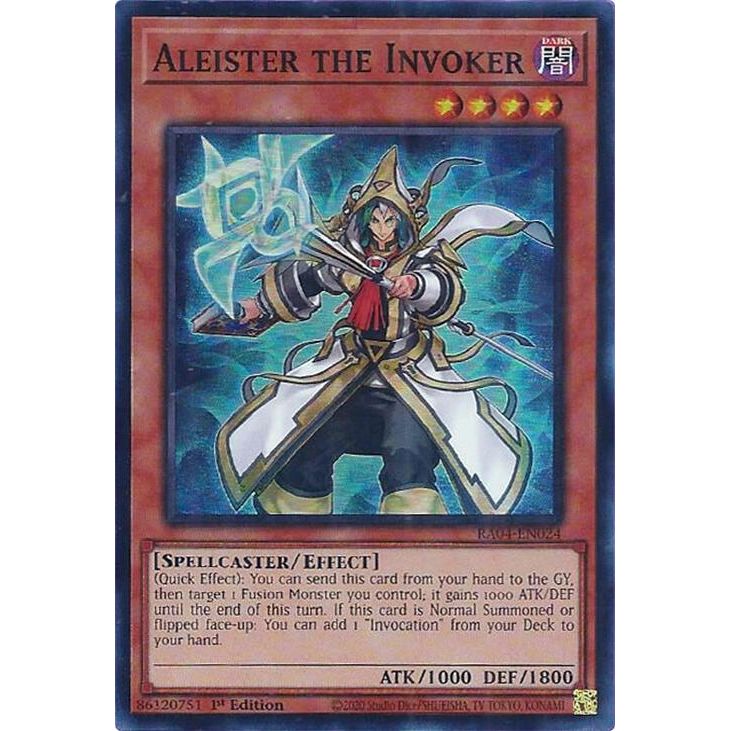Image for Aleister the Invoker (Alternate Art) (RA04-EN024) - YuGiOh
