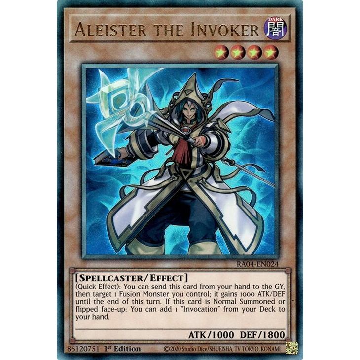 Image for Aleister the Invoker (Alternate Art) (PUR) (RA04-EN024) - YuGiOh
