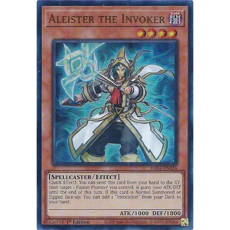 Image for Aleister the Invoker (Alternate Art) (UR) (RA04-EN024) - YuGiOh