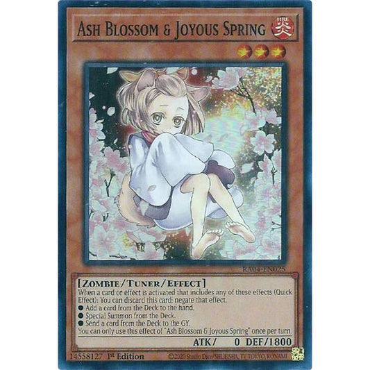 Image for Ash Blossom & Joyous Spring  (Alternate Art) (RA04-EN025) - YuGiOh