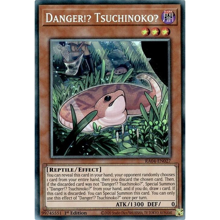 Image for Danger!? Tsuchinoko? (PCR) (RA04-EN027) - YuGiOh