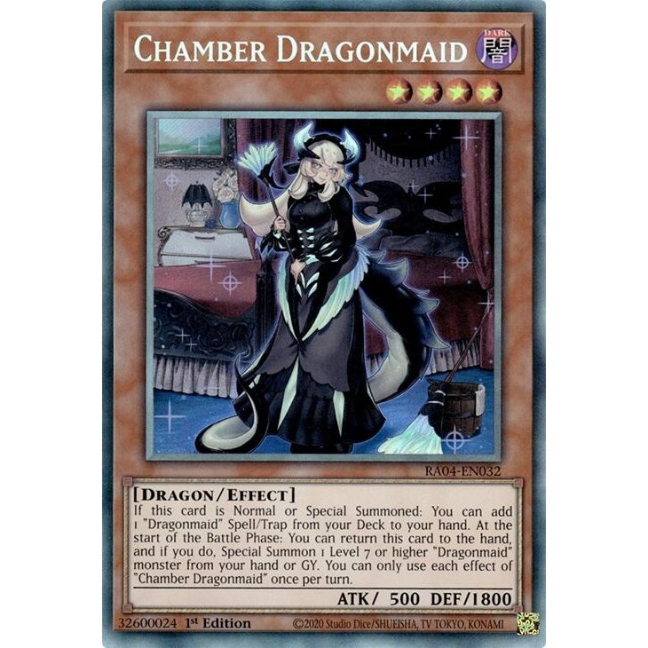 Image for Chamber Dragonmaid (PCR) (RA04-EN032) - YuGiOh