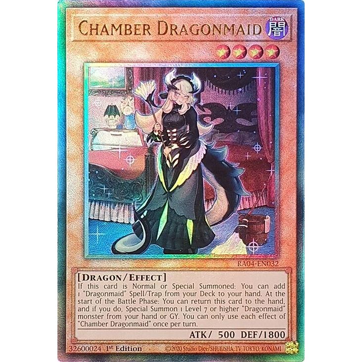 Image for Chamber Dragonmaid (PUR) (RA04-EN032) - YuGiOh