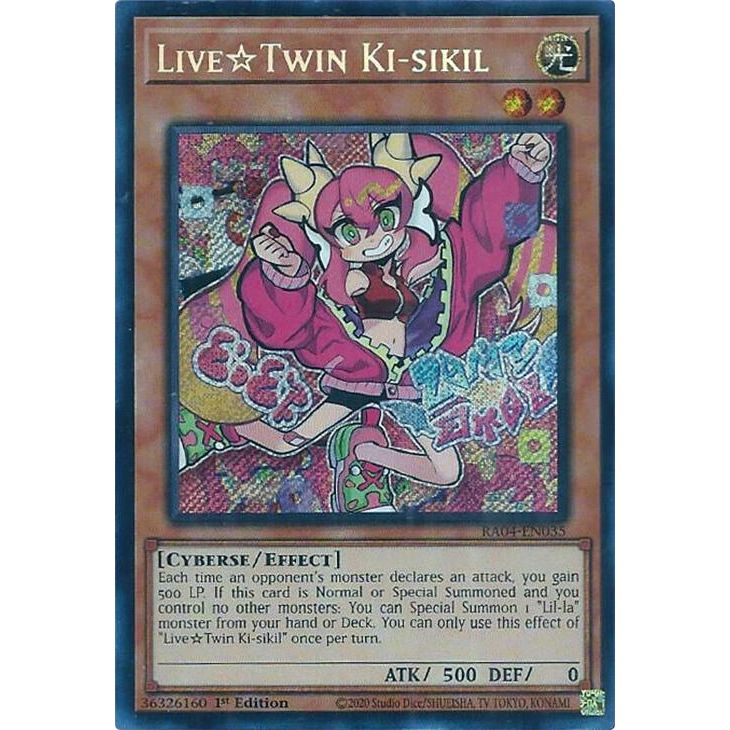 Image for Live Twin Ki-sikil (Secret Rare) (RA04-EN035) - YuGiOh