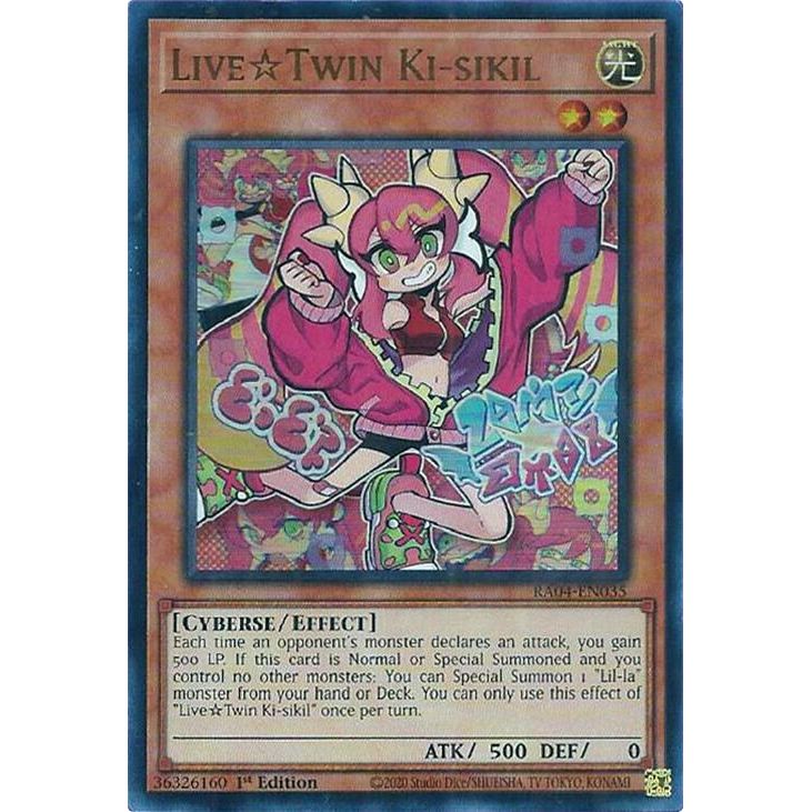 Image for Live Twin Ki-sikil (UR) (RA04-EN035) - YuGiOh