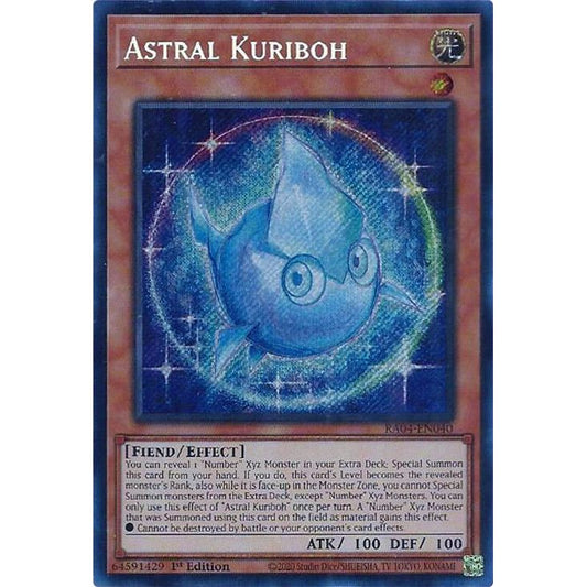 Image for Astral Kuriboh (Secret Rare) (RA04-EN040) - YuGiOh