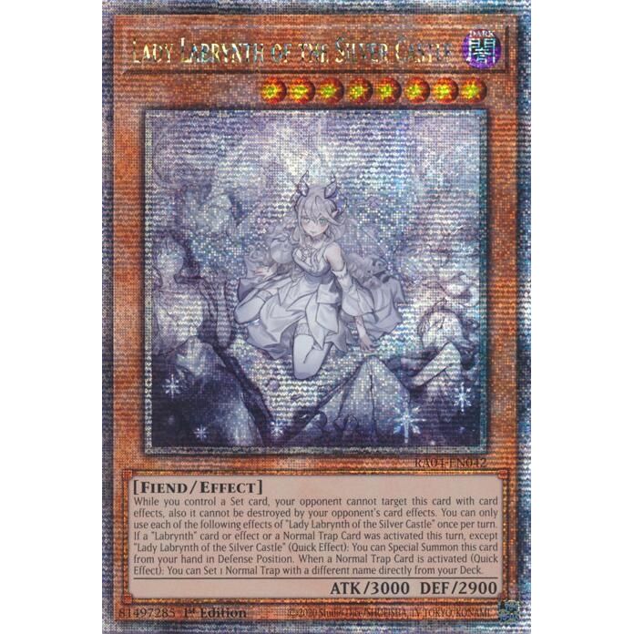 Image for Lady Labrynth of the Silver Castle (New Art) (Quarter Century Secret Rare) (RA04-EN042) - YuGiOh