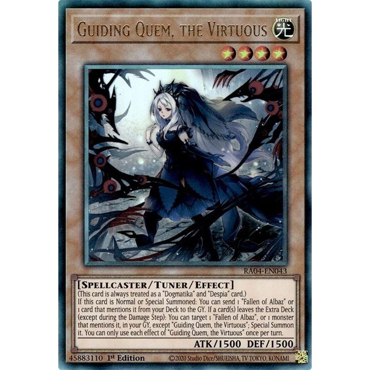 Image for Guiding Quem, the Virtuous (PUR) (RA04-EN043) - YuGiOh