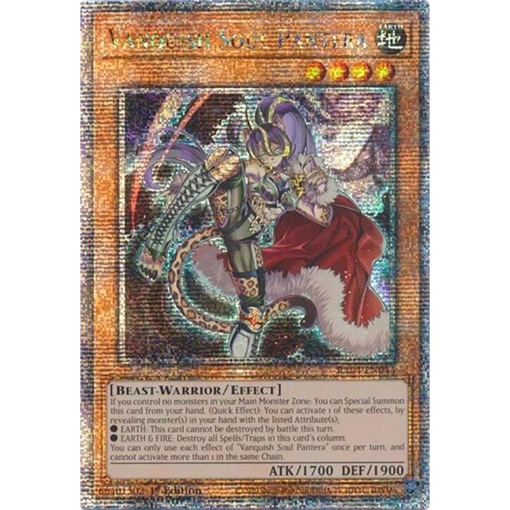 Image for Vanquish Soul Pantera (Quarter Century Secret Rare) (RA04-EN044) - YuGiOh