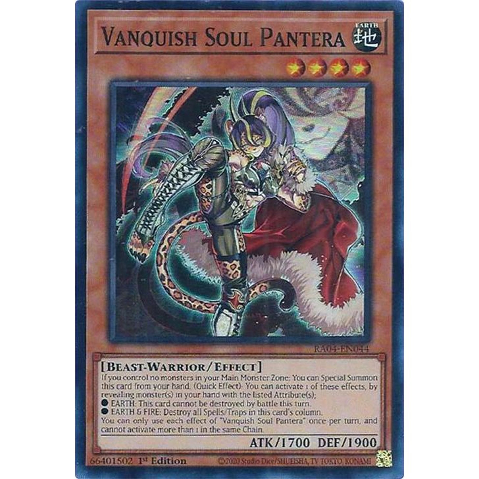 Image for Vanquish Soul Pantera (RA04-EN044) - YuGiOh