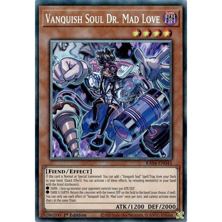 Image for Vanquish Soul Dr. Mad Love (PCR) (RA04-EN045) - YuGiOh