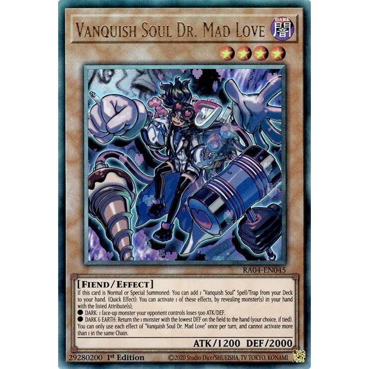 Image for Vanquish Soul Dr. Mad Love (PUR) (RA04-EN045) - YuGiOh