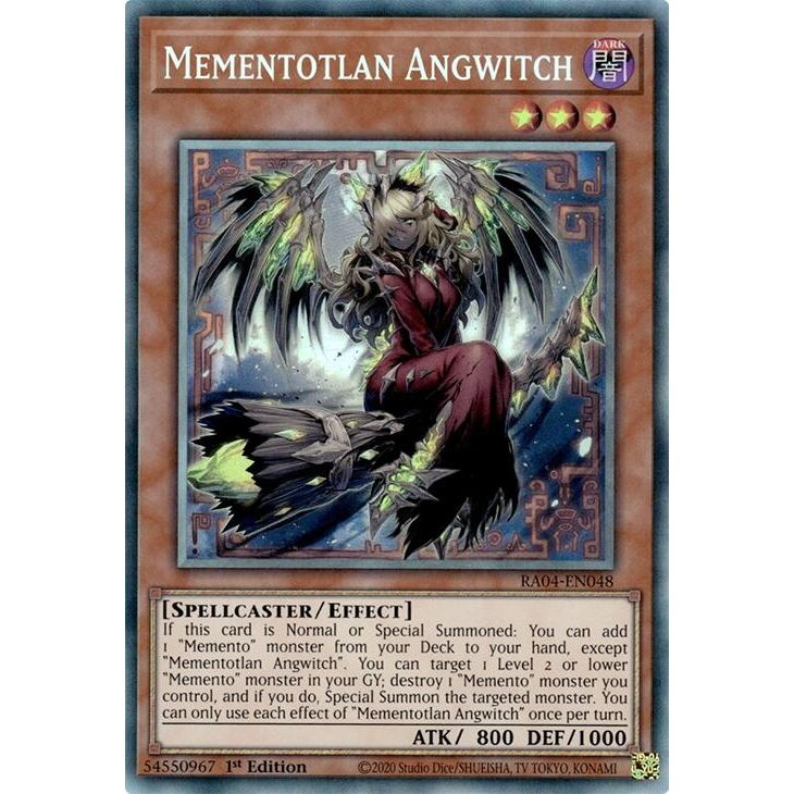 Image for Mementotlan Angwitch (PCR) (RA04-EN048) - YuGiOh