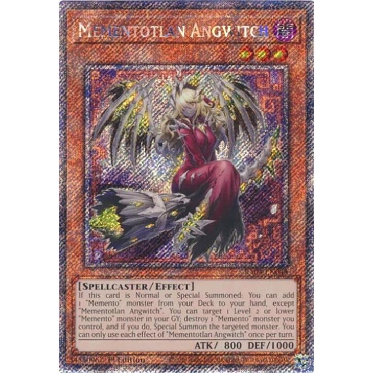 Image for Mementotlan Angwitch (Platinum Secret Rare) (RA04-EN048) - YuGiOh