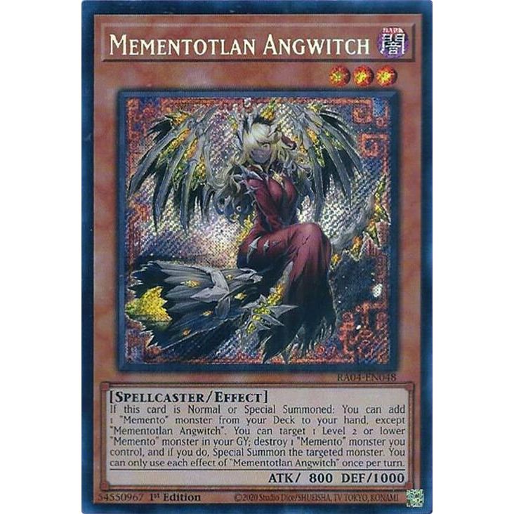 Image for Mementotlan Angwitch (Secret Rare) (RA04-EN048) - YuGiOh
