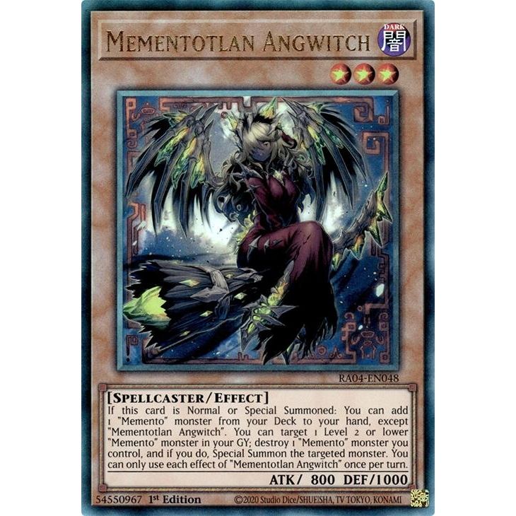 Image for Mementotlan Angwitch (PUR) (RA04-EN048) - YuGiOh
