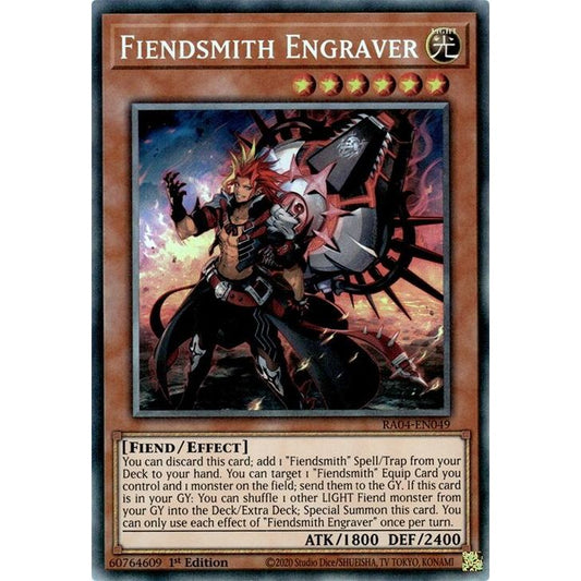 Image for Fiendsmith Engraver (PCR) (RA04-EN049) - YuGiOh