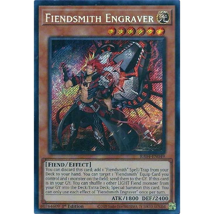 Image for Fiendsmith Engraver (Secret Rare) (RA04-EN049) - YuGiOh