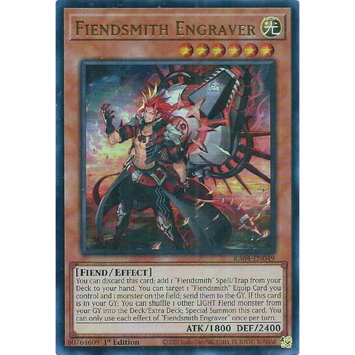 Image for Fiendsmith Engraver (UR) (RA04-EN049) - YuGiOh