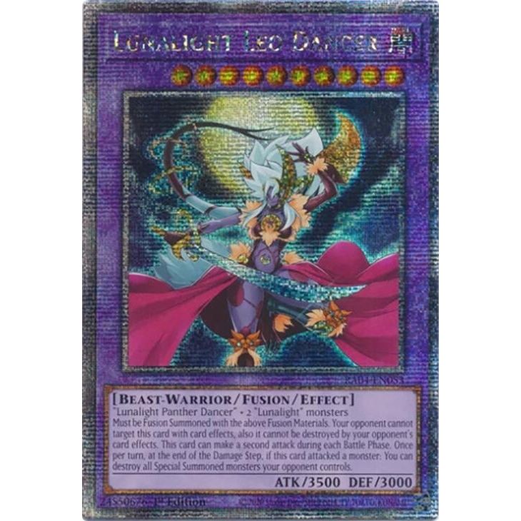 Image for Lunalight Leo Dancer (Quarter Century Secret Rare) (RA04-EN053) - YuGiOh