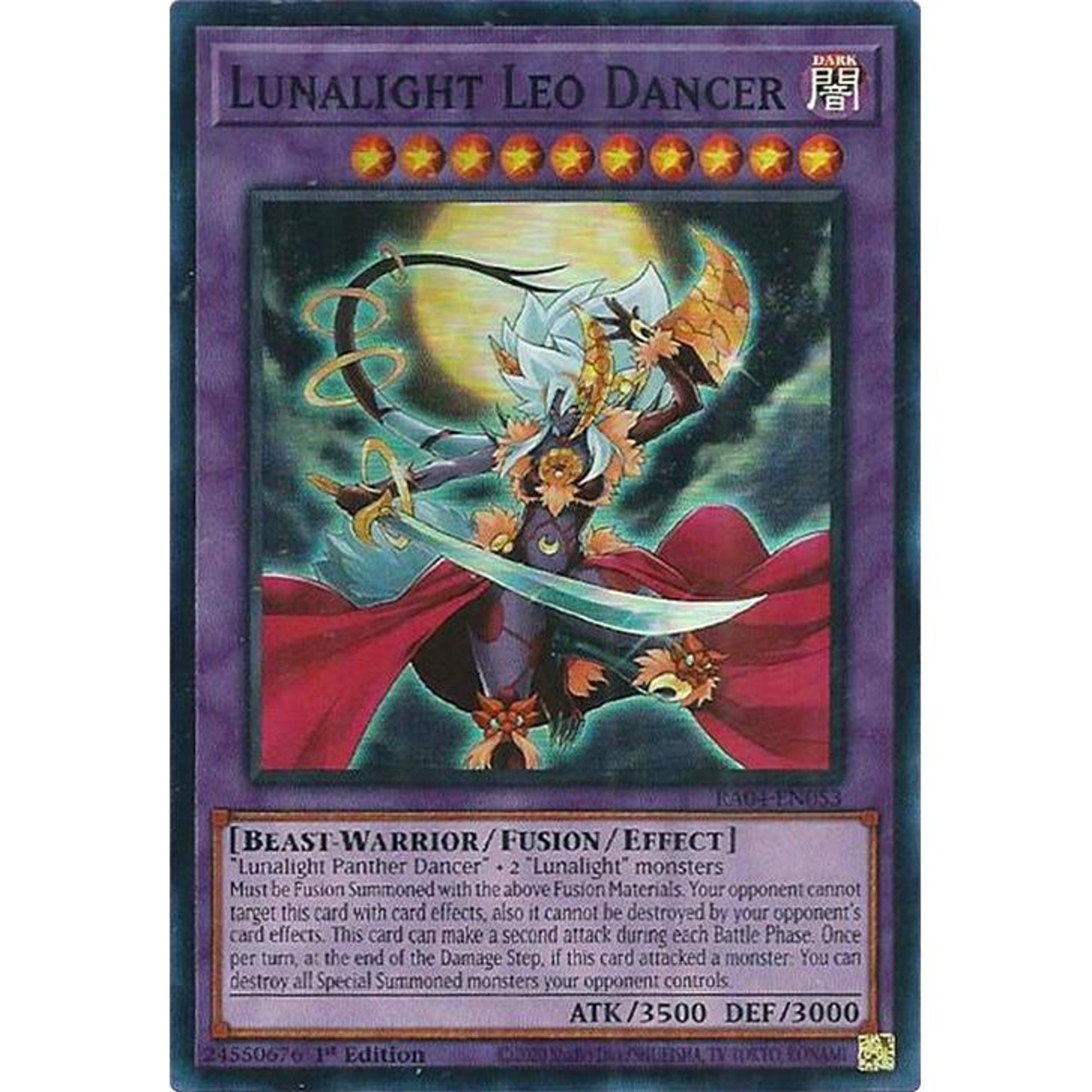 Image for Lunalight Leo Dancer (RA04-EN053) - YuGiOh