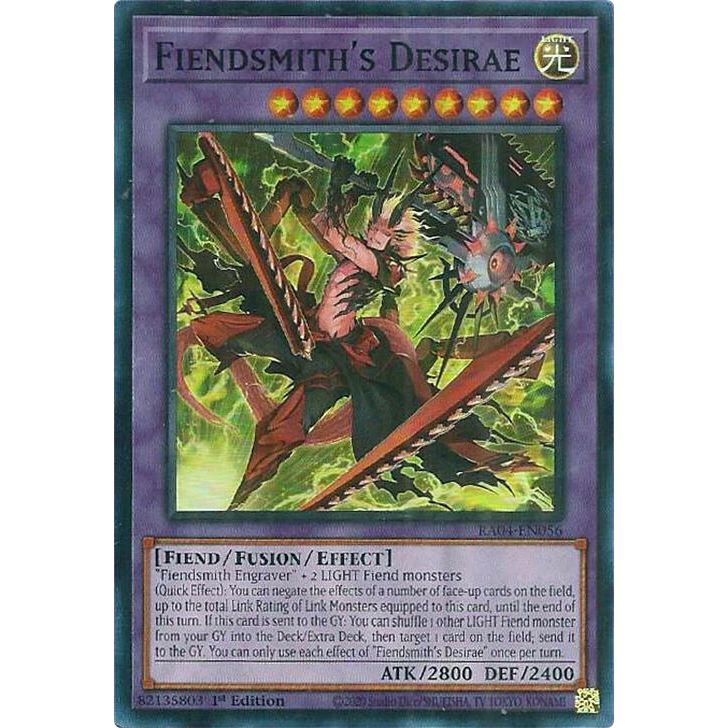 Image for Fiendsmith's Desirae (RA04-EN056) - YuGiOh