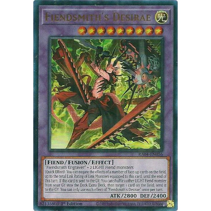 Image for Fiendsmith's Desirae (UR) (RA04-EN056) - YuGiOh