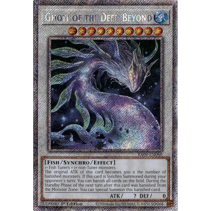 Image for Ghoti of the Deep Beyond (Platinum Secret Rare) (RA04-EN060) - YuGiOh