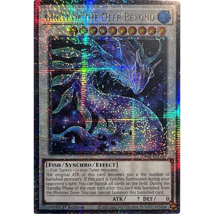 Image for Ghoti of the Deep Beyond (Quarter Century Secret Rare) (RA04-EN060) - YuGiOh
