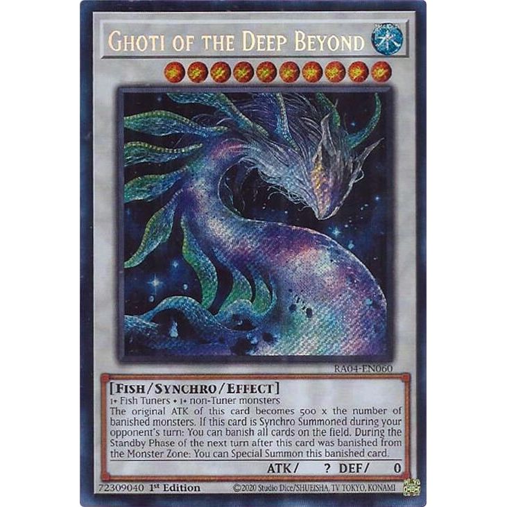 Image for Ghoti of the Deep Beyond (Secret Rare) (RA04-EN060) - YuGiOh