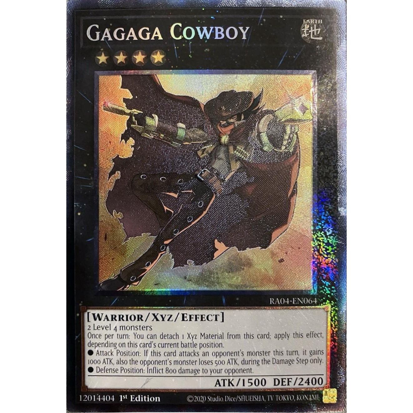 Image for Gagaga Cowboy (PCR) (RA04-EN064) - YuGiOh