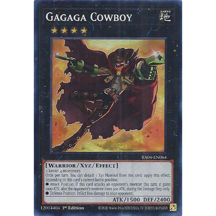 Image for Gagaga Cowboy (RA04-EN064) - YuGiOh