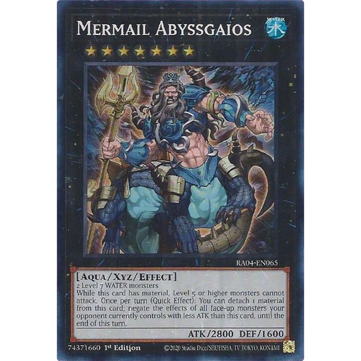 Image for Mermail Abyssgaios (RA04-EN065) - YuGiOh