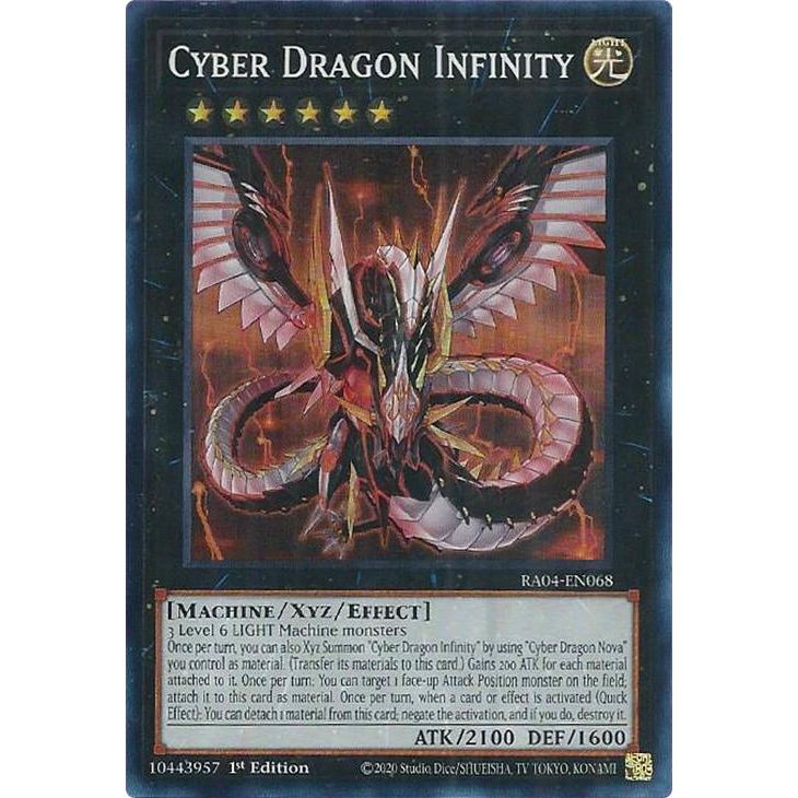 Image for Cyber Dragon Infinity (RA04-EN068) - YuGiOh