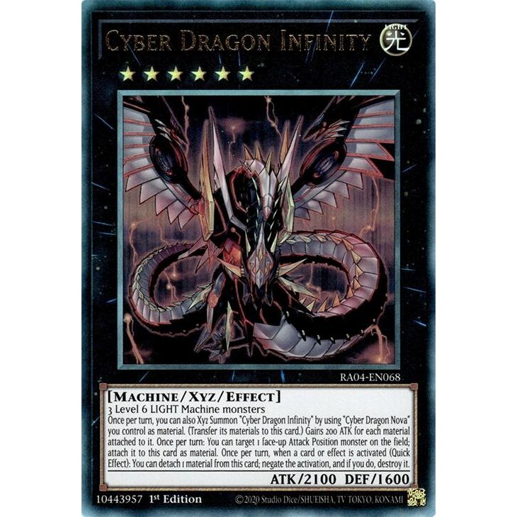 Image for Cyber Dragon Infinity (PUR) (RA04-EN068) - YuGiOh