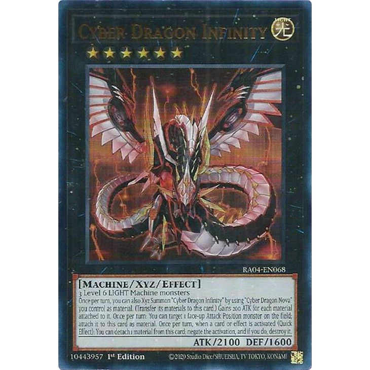 Image for Cyber Dragon Infinity (UR) (RA04-EN068) - YuGiOh